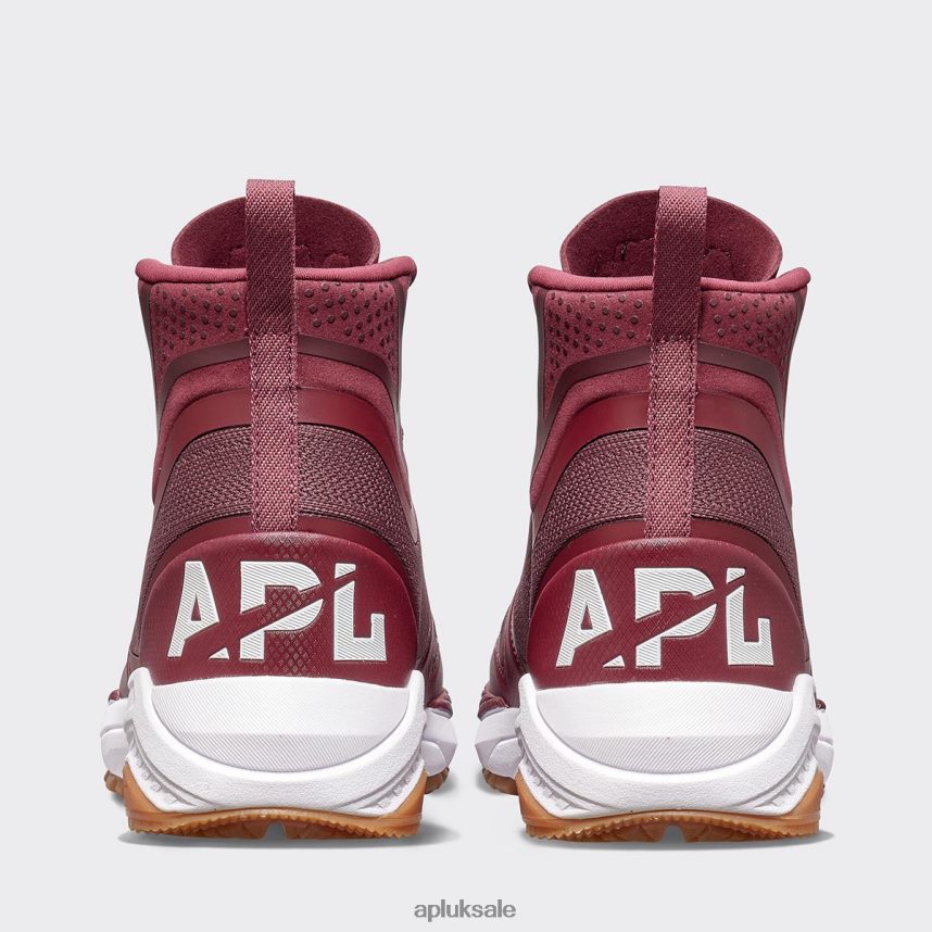 APL TechLoom Defender 41 - VH8XNZ1117 APL Shoes UK Burgundy/White/Gum Men Outdoors