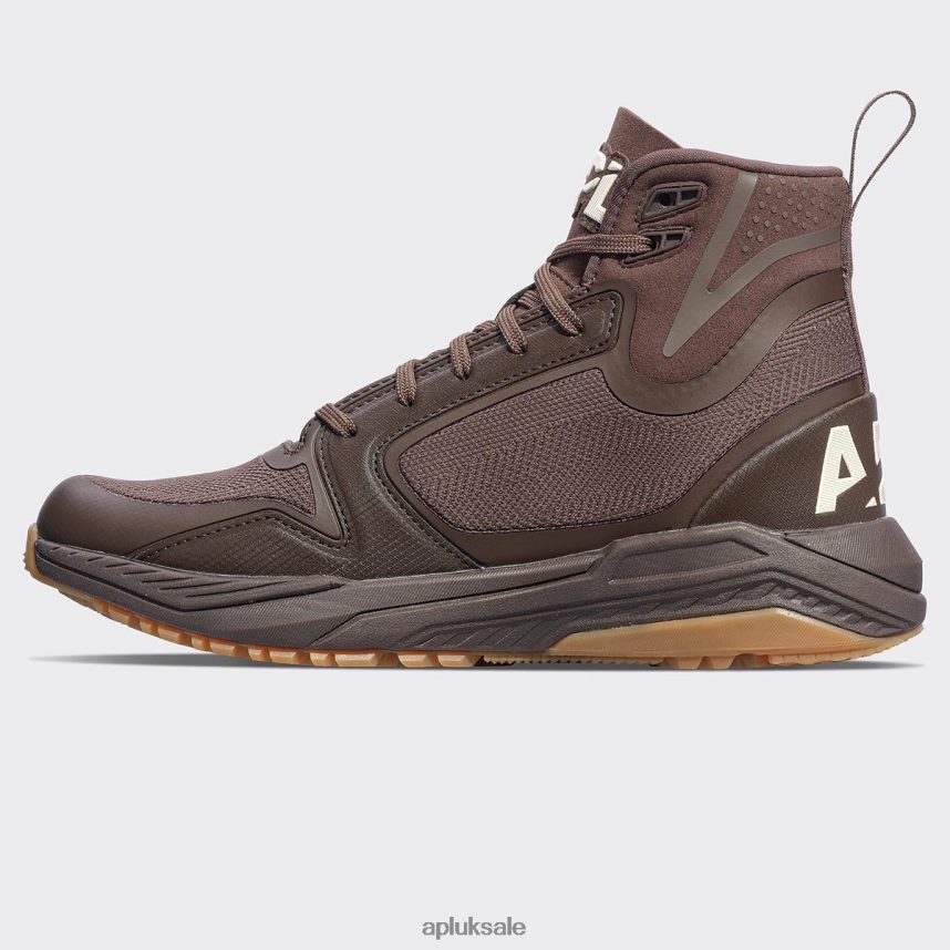 APL TechLoom Defender 41 - VH8XNZ1120 APL Shoes UK Chocolate/Pristine/Gum Men Outdoors