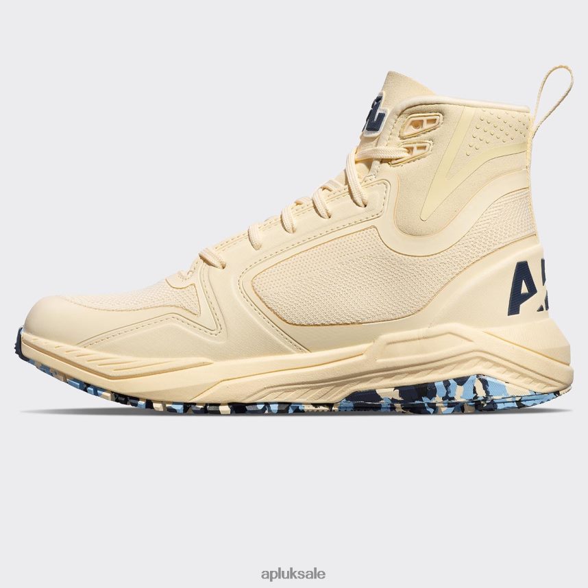 APL TechLoom Defender 42 - VH8XNZ1121 APL Shoes UK Vanilla/Midnight/Ice Blue Men Outdoors