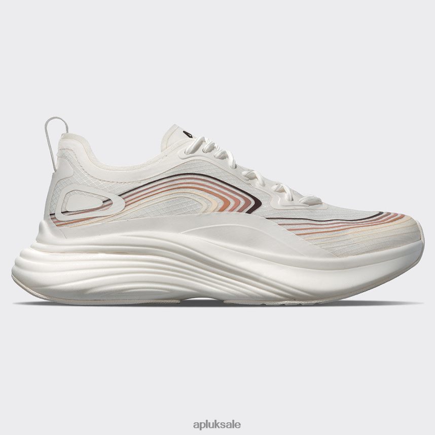 APL Streamline 22 - VH8XNZ740 APL Shoes UK Ivory/Chocolate/Multi Men Running