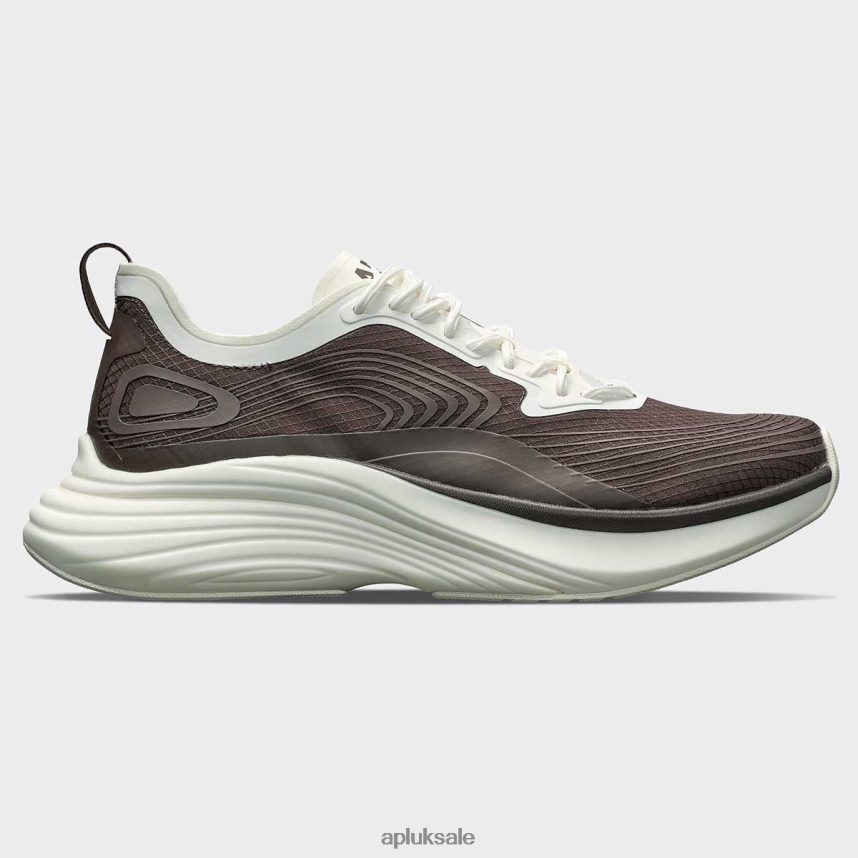 APL Streamline 22 - VH8XNZ766 APL Shoes UK Chocolate/Ivory Men Running