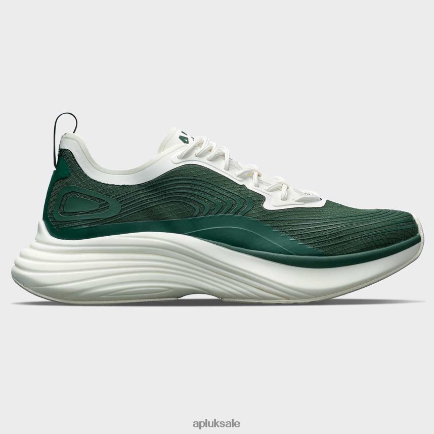 APL Streamline 22 - VH8XNZ789 APL Shoes UK Dark Green/Ivory Men Running