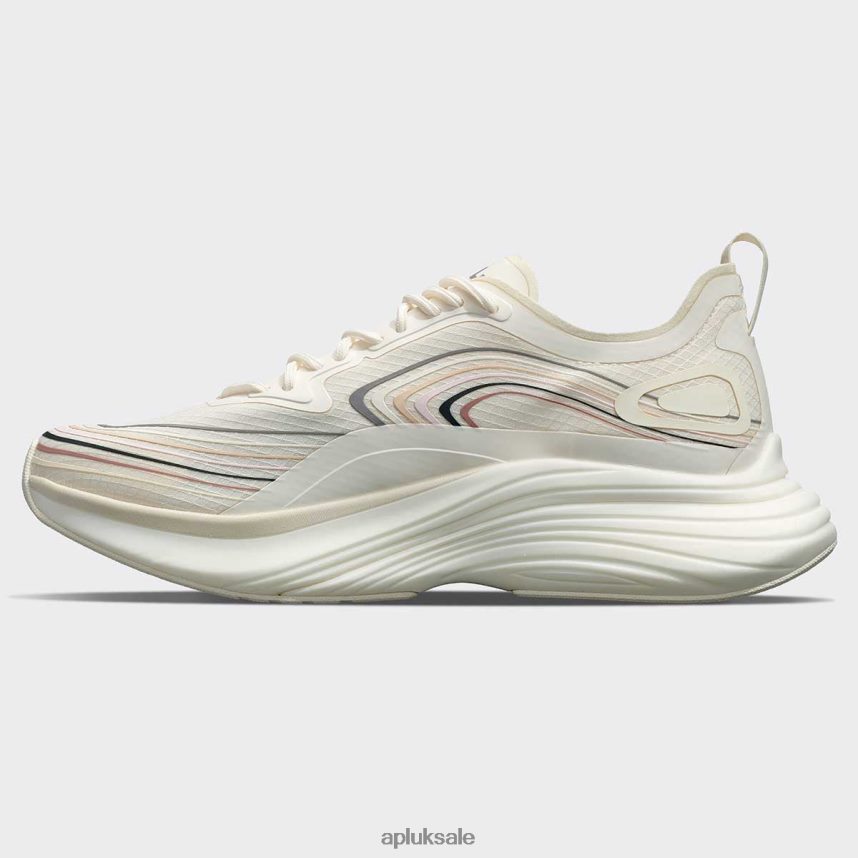 APL Streamline 22 - VH8XNZ793 APL Shoes UK Pristine/Pink Onyx Men Running