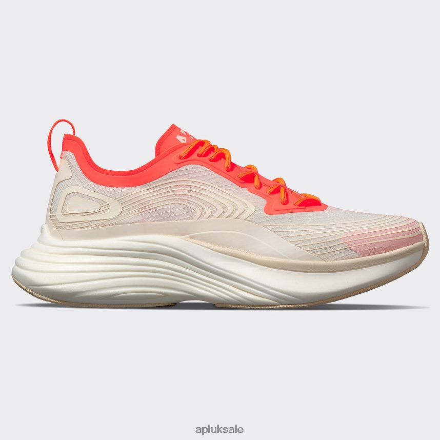 Pristine/Impulse Red/White