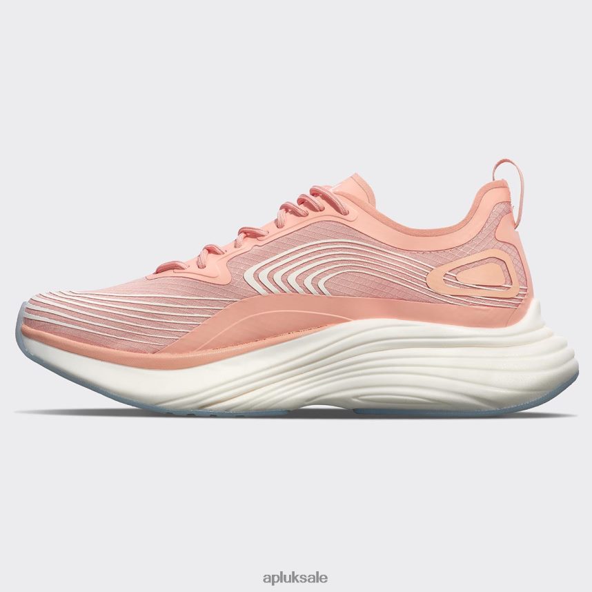 APL Streamline 23 - VH8XNZ874 APL Shoes UK Blush/Ivory Men Running