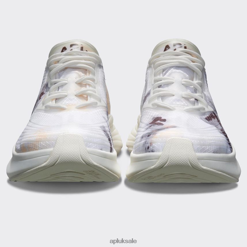 APL Streamline 23 - VH8XNZ883 APL Shoes UK Ivory/Chocolate/Tie Dye Men Running