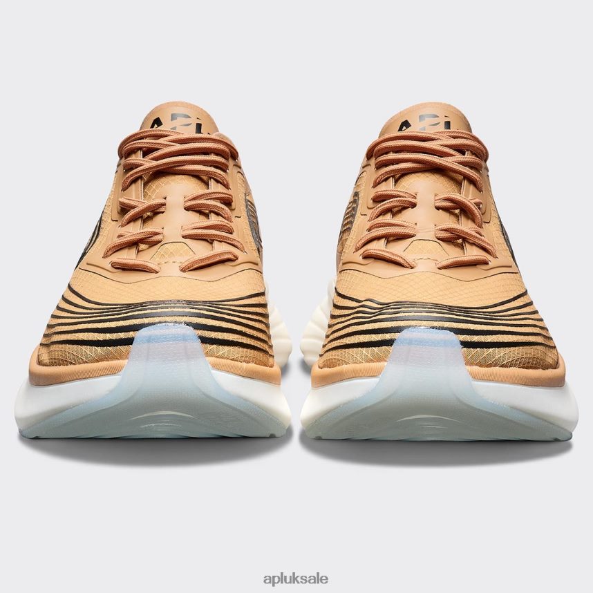 APL Streamline 23 - VH8XNZ901 APL Shoes UK Tan/Black/White Men Running