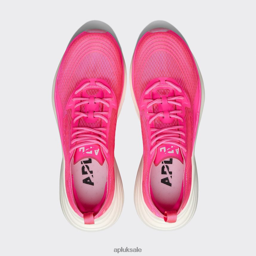 APL Streamline 23 - VH8XNZ904 APL Shoes UK Fusion Pink/White (BCA) Men Running