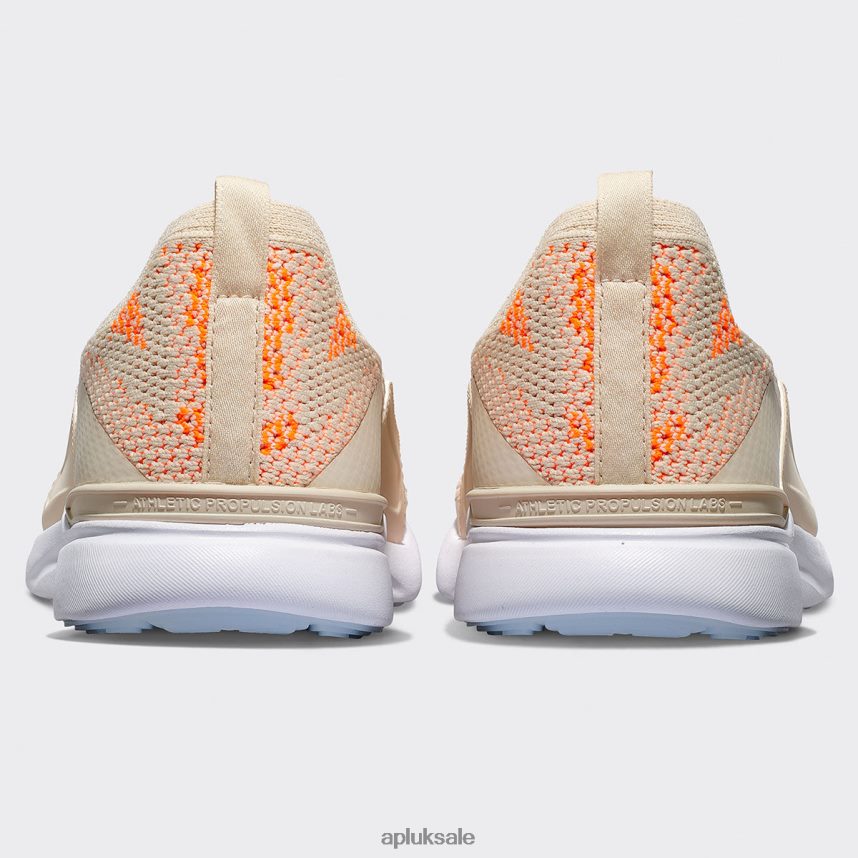 APL TechLoom Bliss 30 - VH8XNZ742 APL Shoes UK Beach/Molten/White Men Running