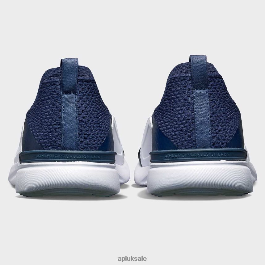 APL TechLoom Bliss 30 - VH8XNZ758 APL Shoes UK Navy/White/Black Men Running