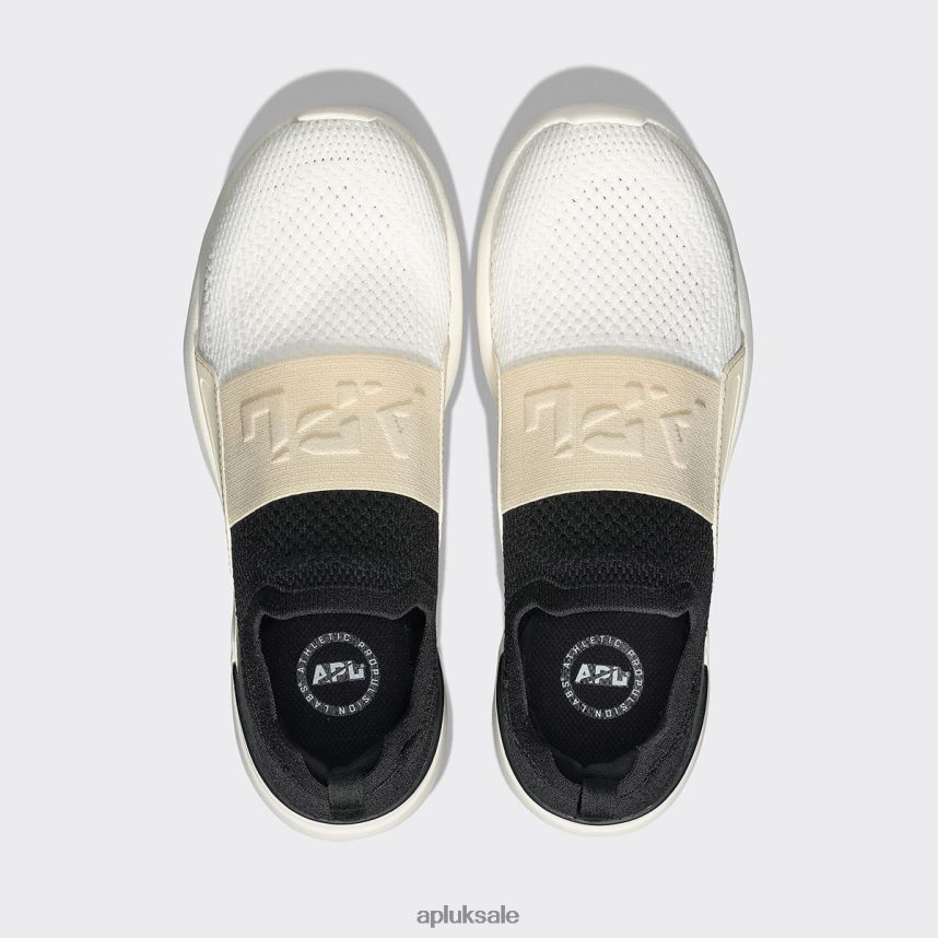 APL TechLoom Bliss 30 - VH8XNZ770 APL Shoes UK Black/Vanilla/Ivory Men Running