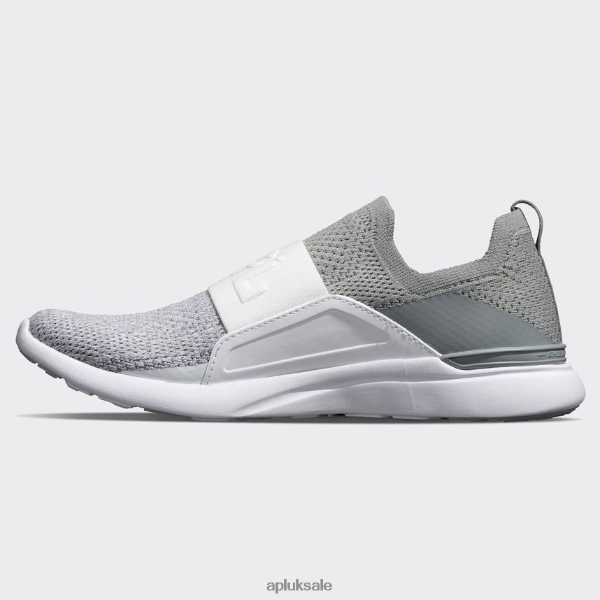 APL TechLoom Bliss 30 - VH8XNZ780 APL Shoes UK Cement/White/Melange Men Running