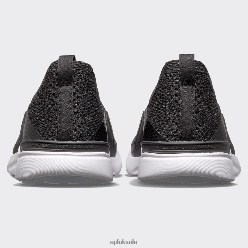APL TechLoom Bliss 31 - VH8XNZ821 APL Shoes UK Metallic Black/White Men Running