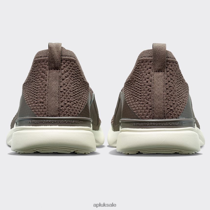 APL TechLoom Bliss 31 - VH8XNZ829 APL Shoes UK Chocolate/Pristine Men Running