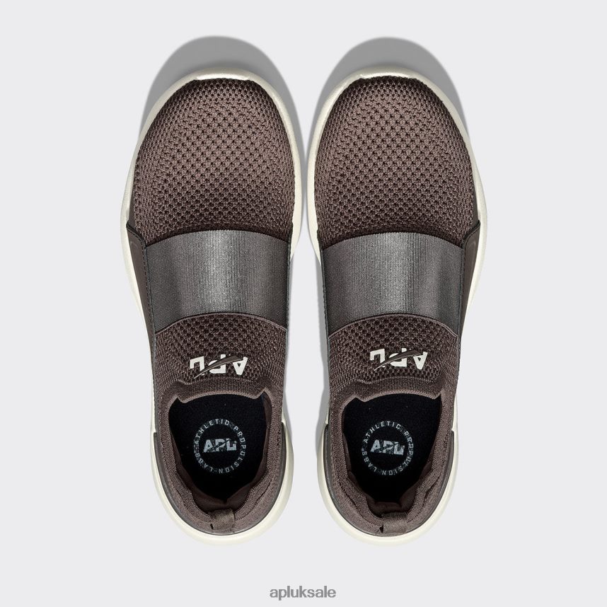 APL TechLoom Bliss 31 - VH8XNZ829 APL Shoes UK Chocolate/Pristine Men Running