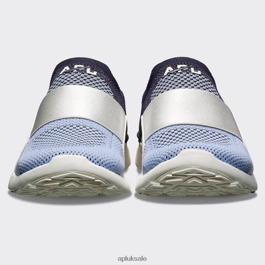 APL TechLoom Bliss 31 - VH8XNZ861 APL Shoes UK Ivory/Midnight/Forged Blue Men Running