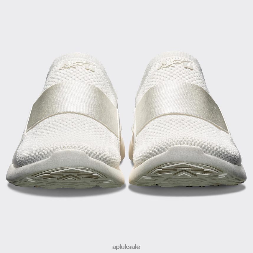 APL TechLoom Bliss 32 - VH8XNZ872 APL Shoes UK Ivory Men Running