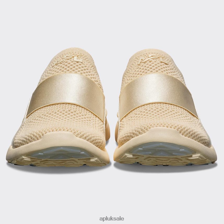 APL TechLoom Bliss 32 - VH8XNZ886 APL Shoes UK Metallic Vanilla Men Running