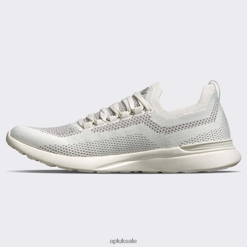 APL TechLoom Breeze 37 - VH8XNZ724 APL Shoes UK Ivory/Tundra Men Running