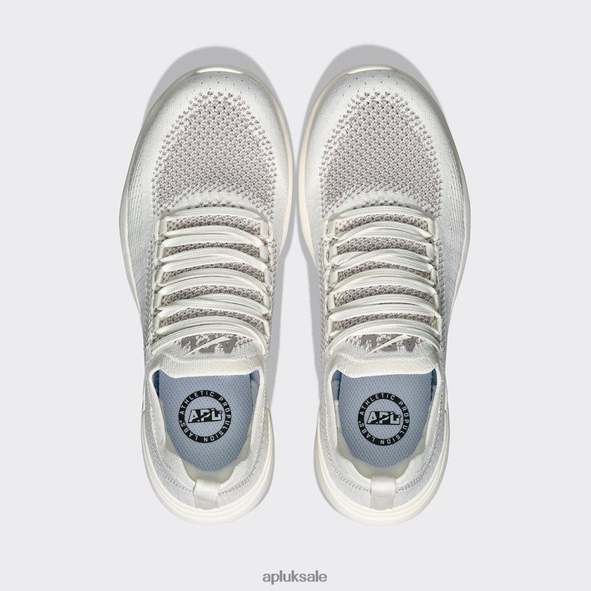 APL TechLoom Breeze 37 - VH8XNZ724 APL Shoes UK Ivory/Tundra Men Running