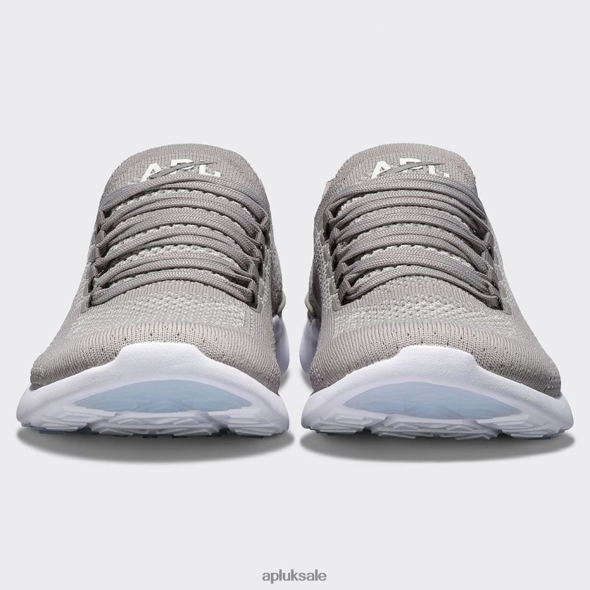 APL TechLoom Breeze 37 - VH8XNZ725 APL Shoes UK Tundra/Ivory/White Men Running