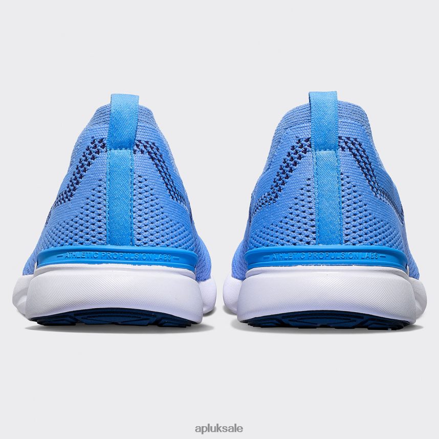 APL TechLoom Breeze 37 - VH8XNZ735 APL Shoes UK Blue Dawn/Navy/White Men Running