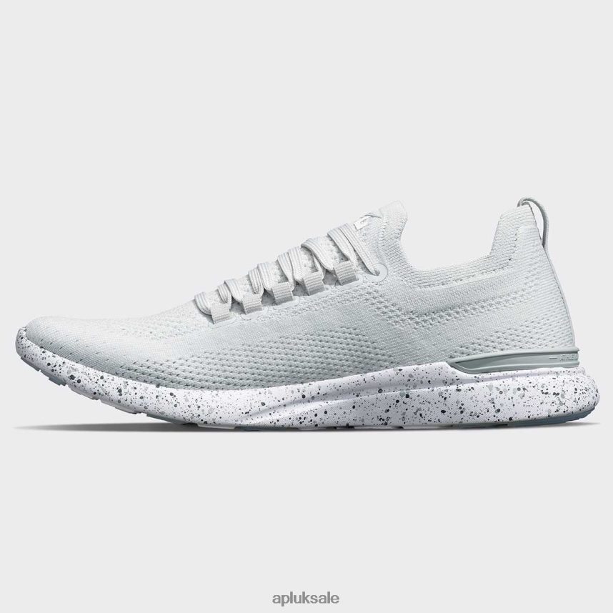 APL TechLoom Breeze 37 - VH8XNZ781 APL Shoes UK Steel Grey/Cement/Smoke Men Running