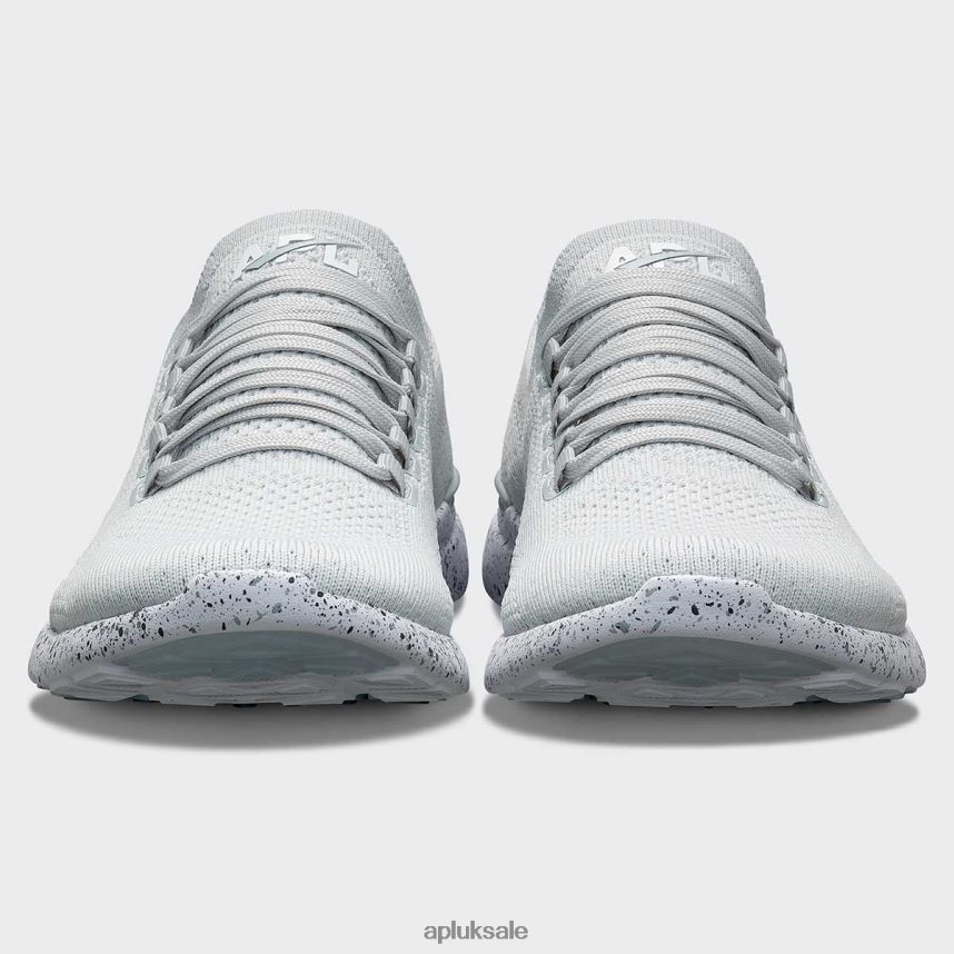 APL TechLoom Breeze 37 - VH8XNZ781 APL Shoes UK Steel Grey/Cement/Smoke Men Running