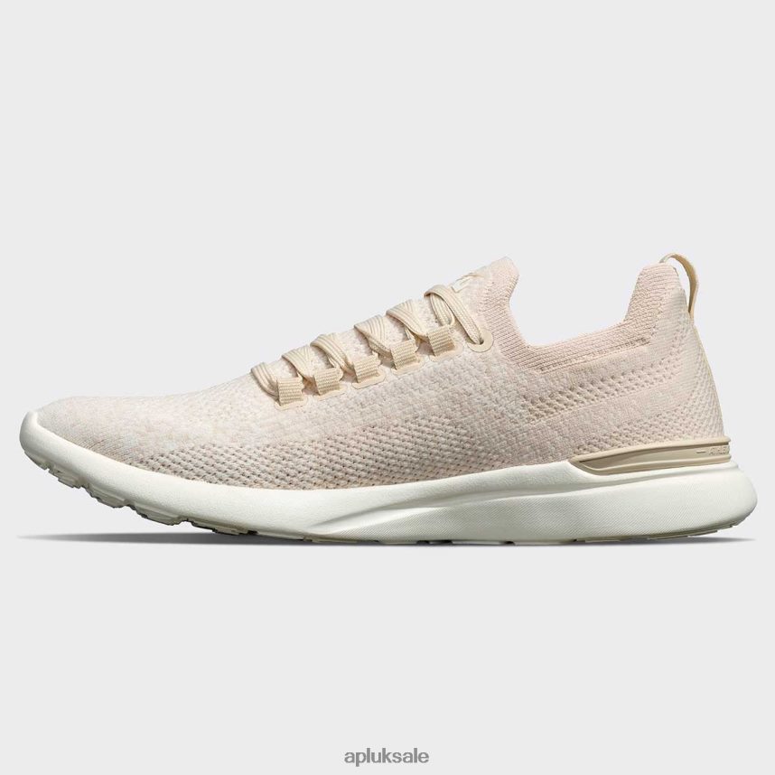 APL TechLoom Breeze 38 - VH8XNZ791 APL Shoes UK Parchment/Ivory/Ombre Men Running