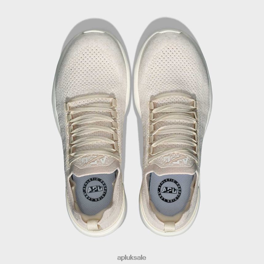 APL TechLoom Breeze 38 - VH8XNZ791 APL Shoes UK Parchment/Ivory/Ombre Men Running