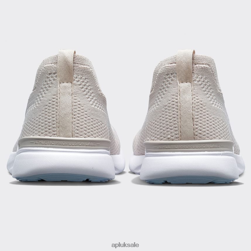 APL TechLoom Breeze 38 - VH8XNZ826 APL Shoes UK Clay/Ivory/White Men Running