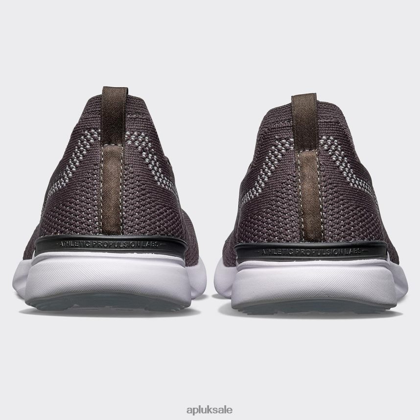 APL TechLoom Breeze 38 - VH8XNZ832 APL Shoes UK Anthracite/Steel Grey/White Men Running