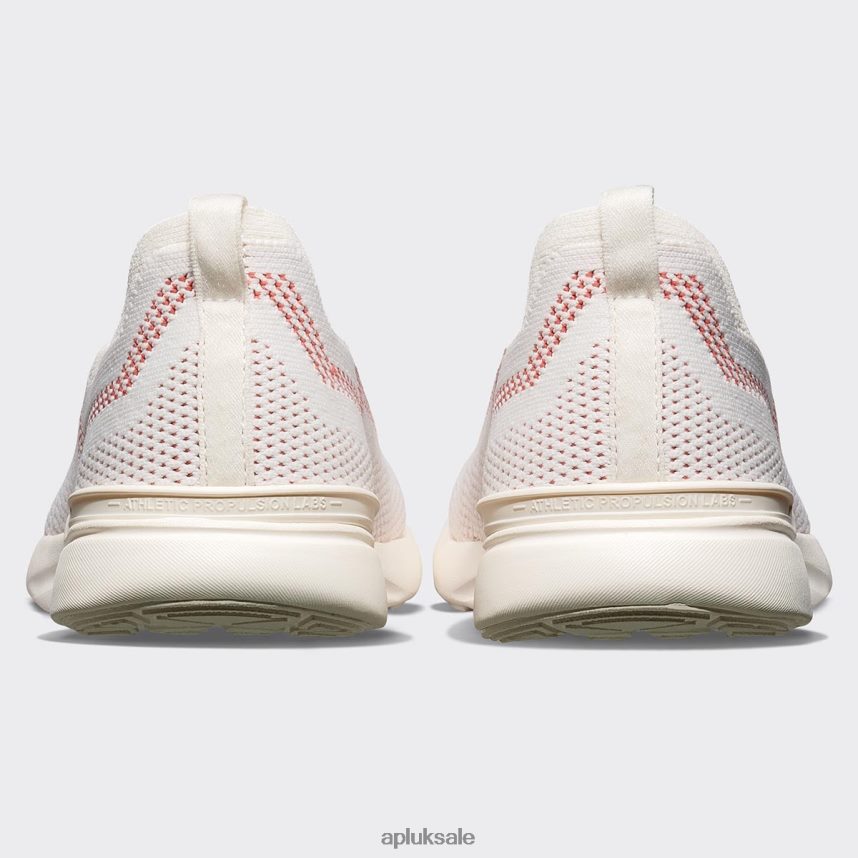 APL TechLoom Breeze 38 - VH8XNZ865 APL Shoes UK Ivory/Cedar Men Running