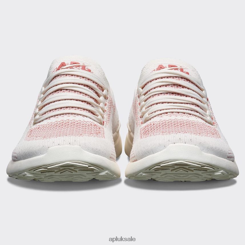 APL TechLoom Breeze 38 - VH8XNZ865 APL Shoes UK Ivory/Cedar Men Running