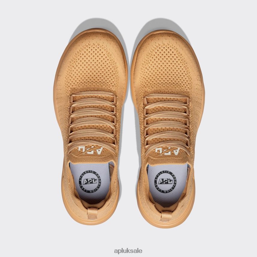 APL TechLoom Breeze 39 - VH8XNZ900 APL Shoes UK Tan/Pristine Men Running