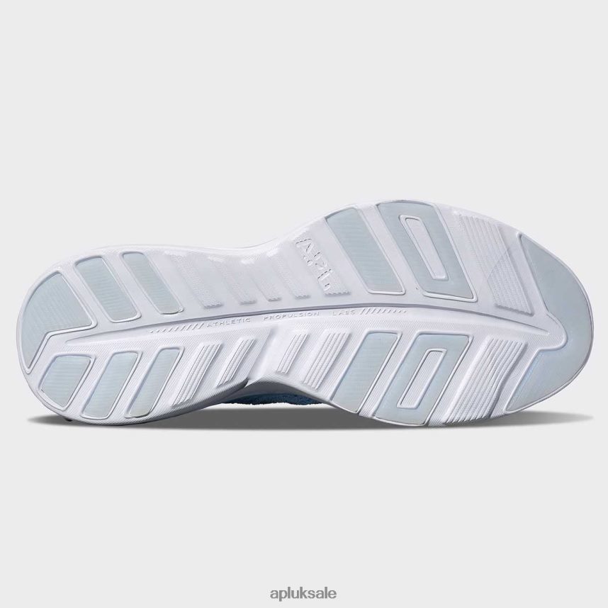 APL TechLoom Phantom 45 - VH8XNZ761 APL Shoes UK Ice Blue/Navy/White Men Running