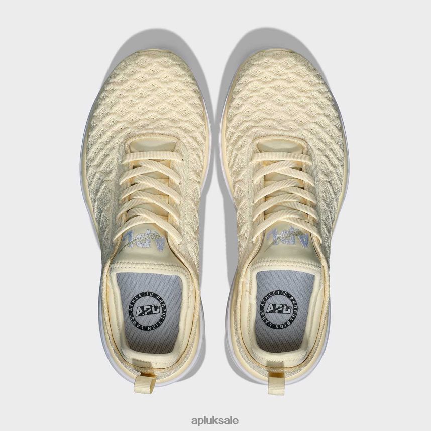 APL TechLoom Phantom 45 - VH8XNZ769 APL Shoes UK Vanilla/White Men Running