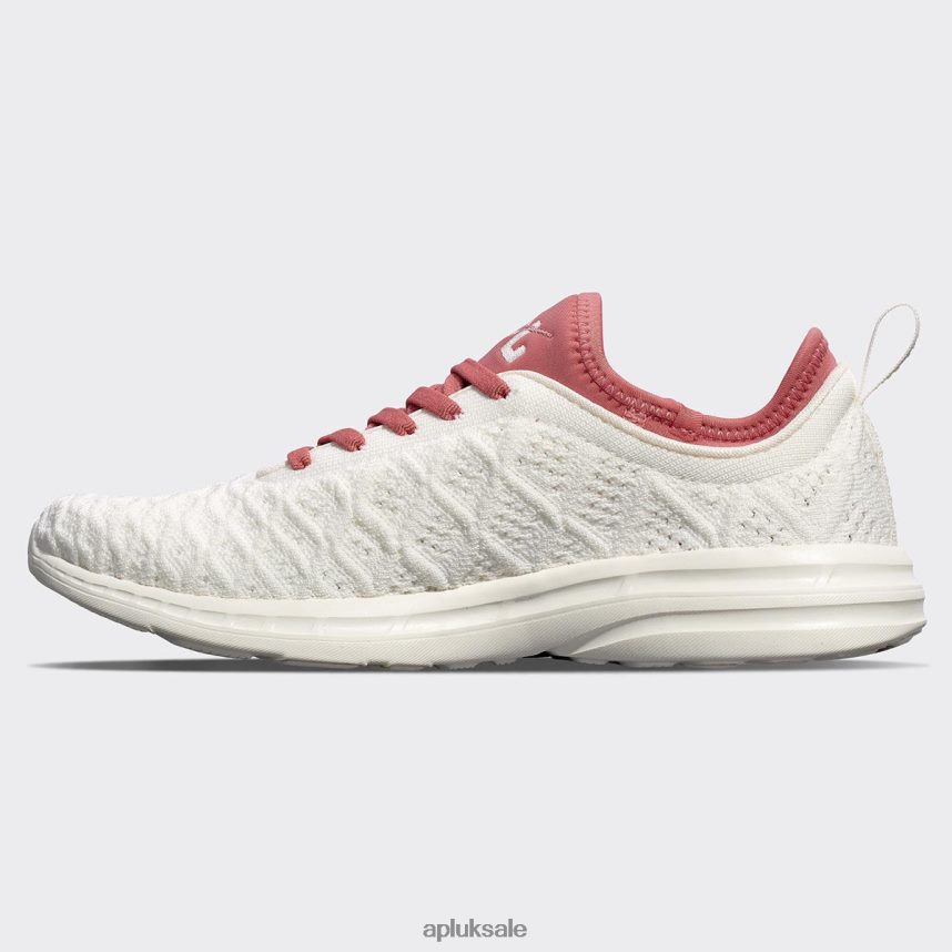 APL TechLoom Phantom 45 - VH8XNZ850 APL Shoes UK Ivory/Cedar Men Running