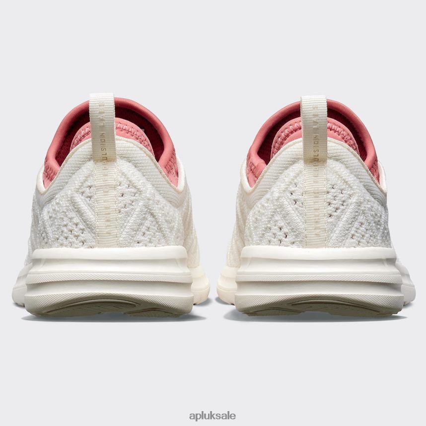 APL TechLoom Phantom 45 - VH8XNZ850 APL Shoes UK Ivory/Cedar Men Running