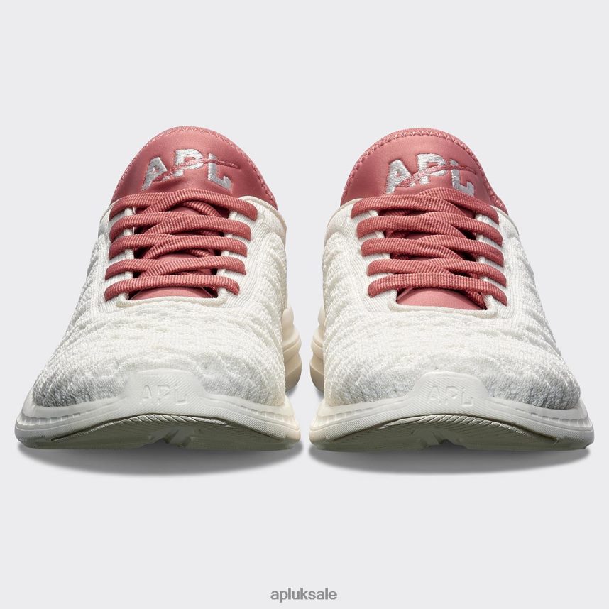 APL TechLoom Phantom 45 - VH8XNZ850 APL Shoes UK Ivory/Cedar Men Running