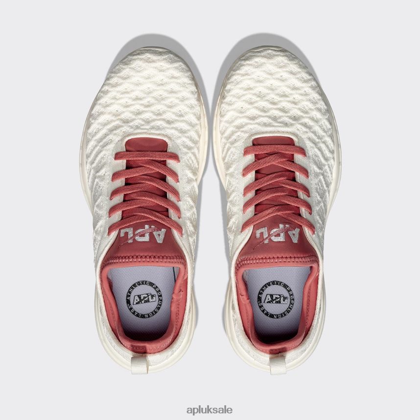 APL TechLoom Phantom 45 - VH8XNZ850 APL Shoes UK Ivory/Cedar Men Running