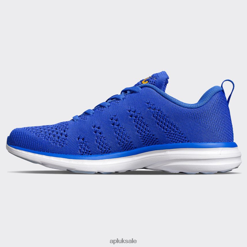 APL TechLoom Pro 48 - VH8XNZ713 APL Shoes UK Cobalt/Mango/White Men Running