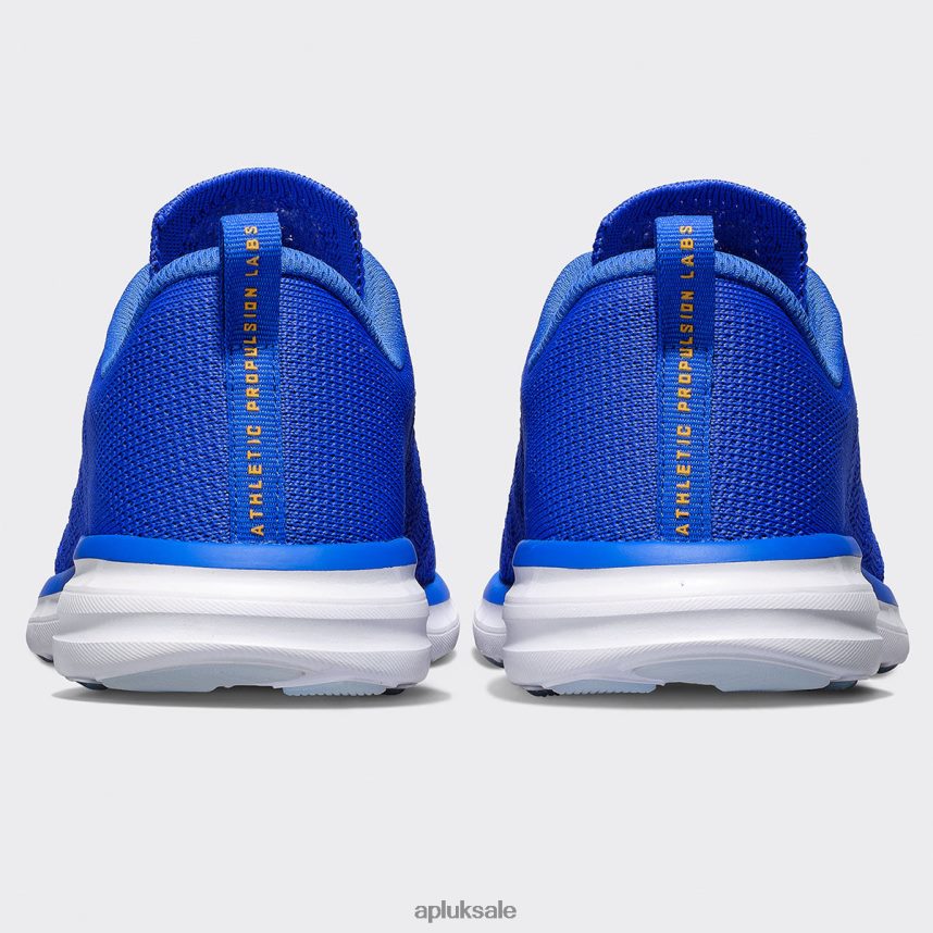 APL TechLoom Pro 48 - VH8XNZ713 APL Shoes UK Cobalt/Mango/White Men Running