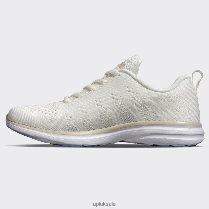 APL TechLoom Pro 48 - VH8XNZ714 APL Shoes UK Ivory/Parchment/White Men Running