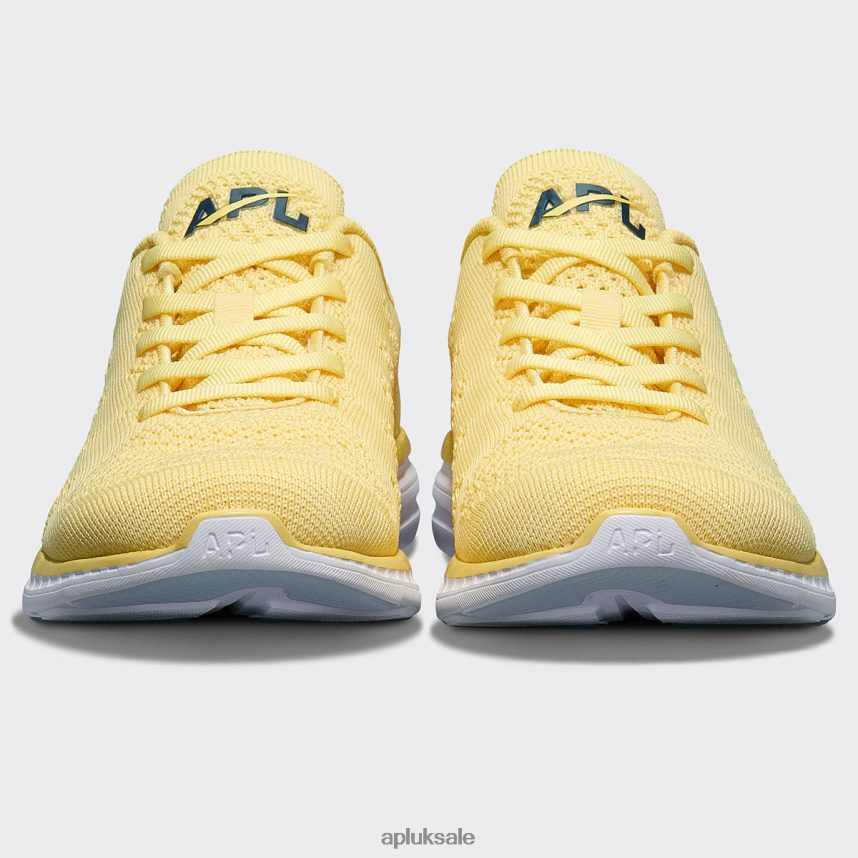 APL TechLoom Pro 48 - VH8XNZ745 APL Shoes UK Lemon Zest/Midnight/White Men Running