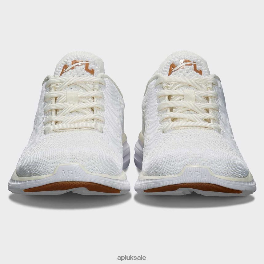 APL TechLoom Pro 49 - VH8XNZ754 APL Shoes UK Ivory/Tan/Gum Men Running