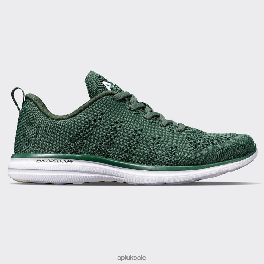 APL TechLoom Pro 49 - VH8XNZ808 APL Shoes UK Great Green/White Men Running