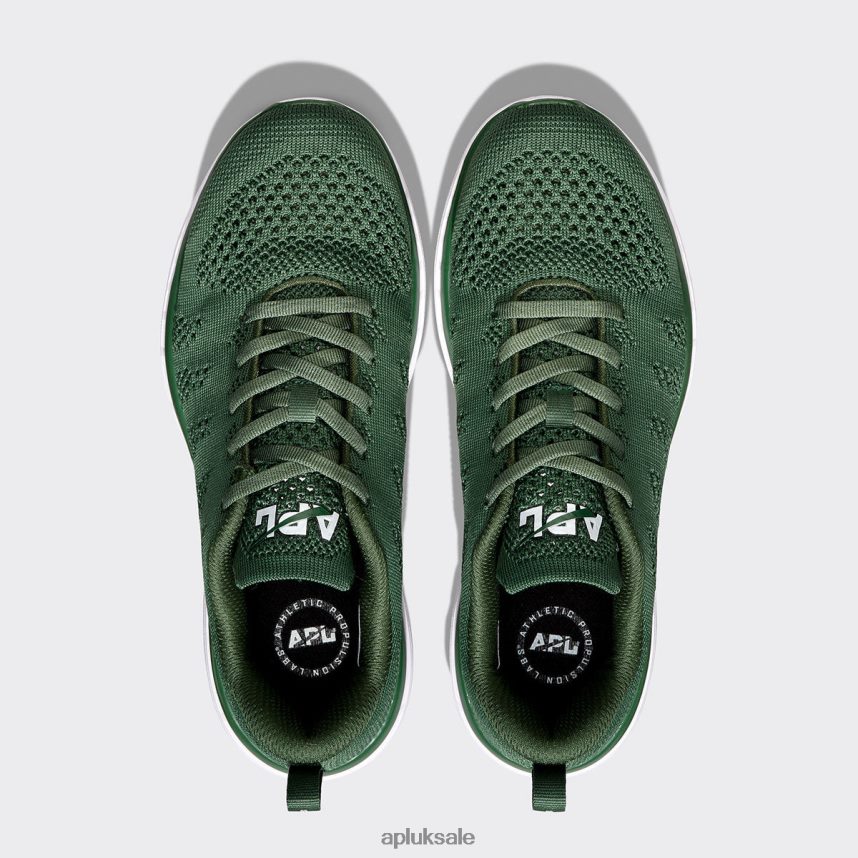 APL TechLoom Pro 49 - VH8XNZ808 APL Shoes UK Great Green/White Men Running