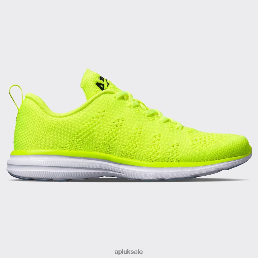 APL TechLoom Pro 49 - VH8XNZ838 APL Shoes UK Energy/Black/White Men Running