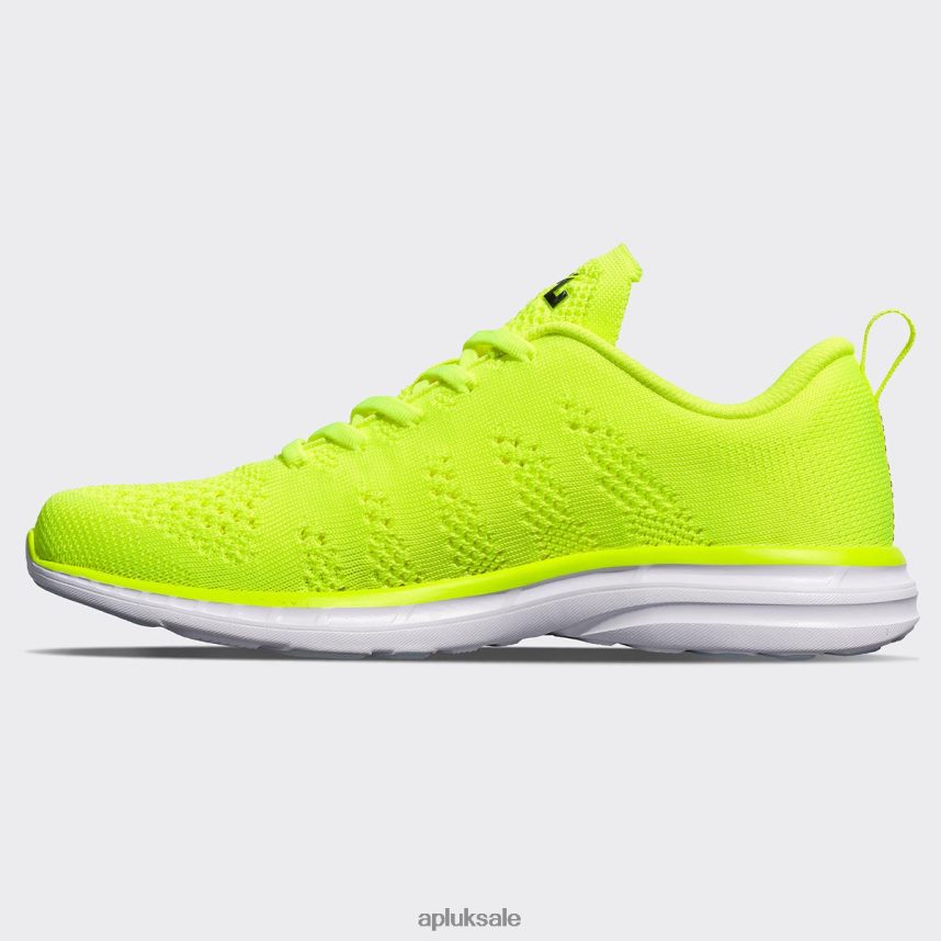 APL TechLoom Pro 49 - VH8XNZ838 APL Shoes UK Energy/Black/White Men Running